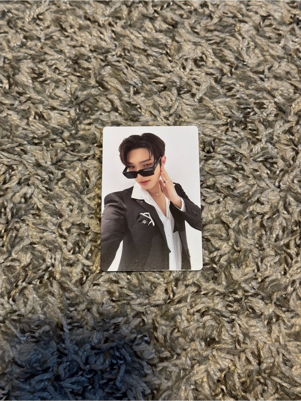 ATEEZ Mingi Golden Hour Hello82 Exclusive Spy Photocard